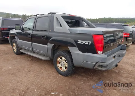2005 Chevrolet Avalanche 1500 Z71 z USA, uszkodzony, nr VIN 3GNEK12Z35G200141